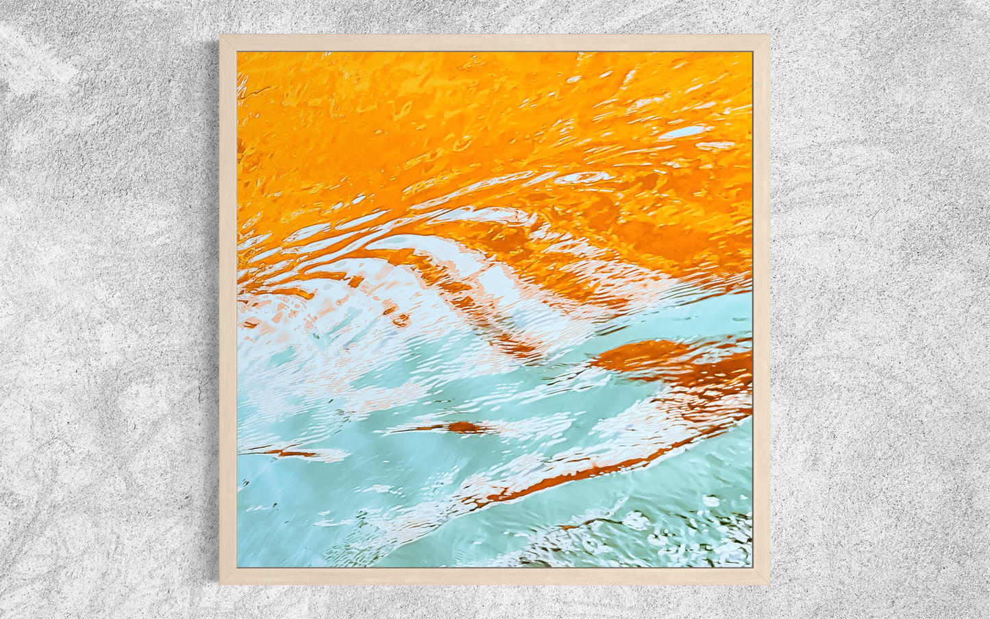 Autumn Foliage Over River